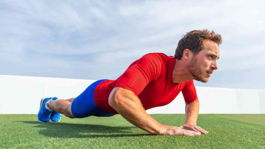 Exercises For Triceps: Diamond Push-Ups 